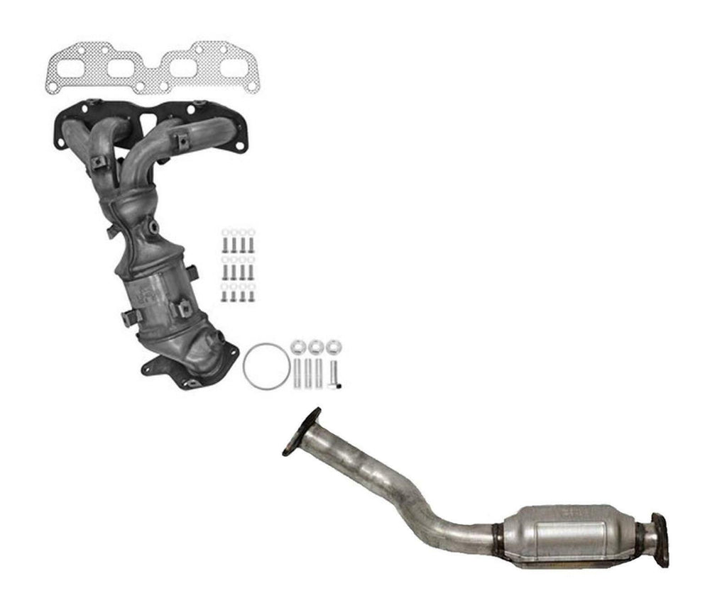 Catalytic Converter Driver Side 2.5l With Manifold For Nissan Rogue 2008-2013(33204)