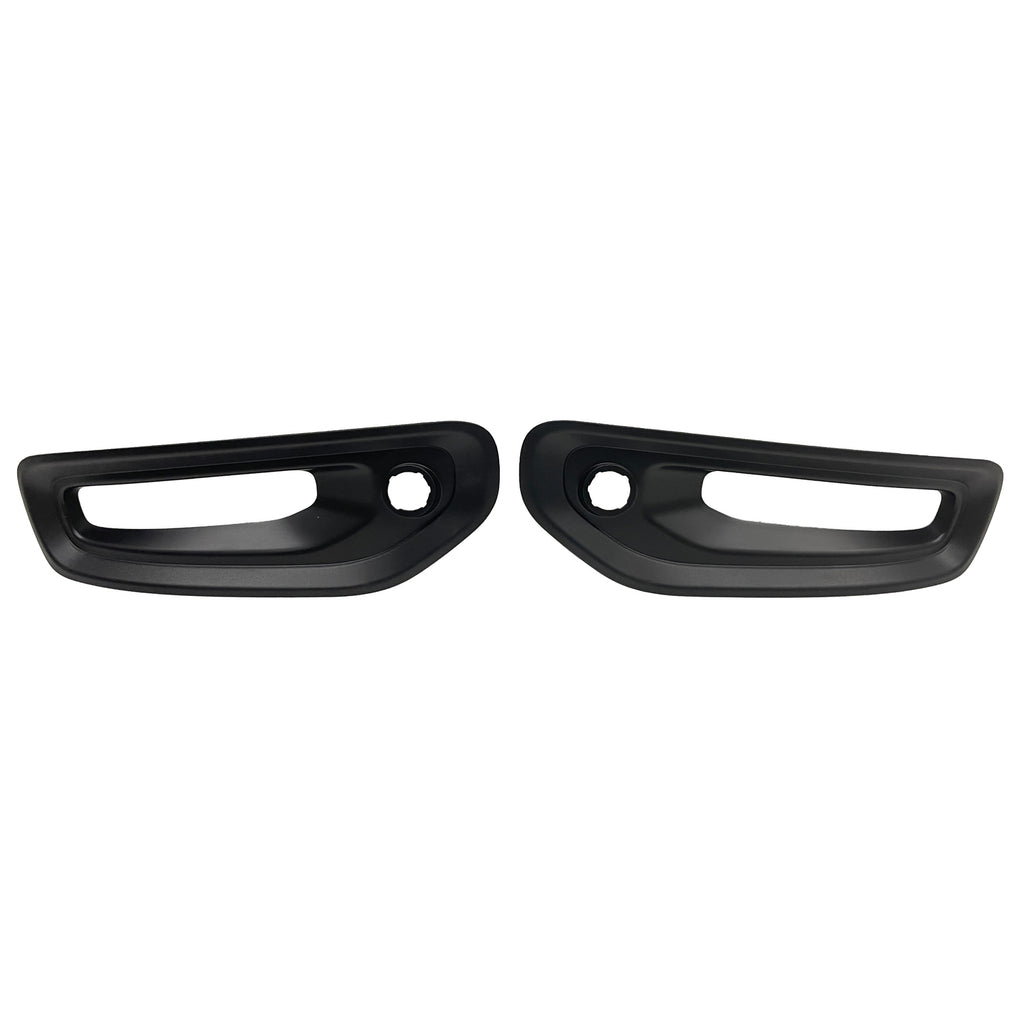 Frontont Driver And Passenger Side Fog Light Bezel Set For Ram Pickup-ram-1500 2019-2024(CH1038229)