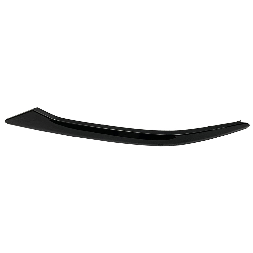 Frontont Driver Side Bumper Cover Molding [below Fog Lamp] For 3.5 Liter Models [except Type S] Painted Gloss Black For Acura Mdx 2022-2024(AC1046104)