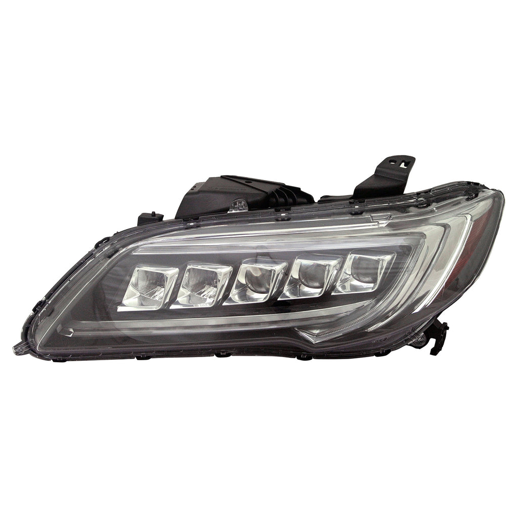 CAPA Certified Driver Side Led Headlight Assembly For Acura Rdx 2016-2018(AC2502128C)