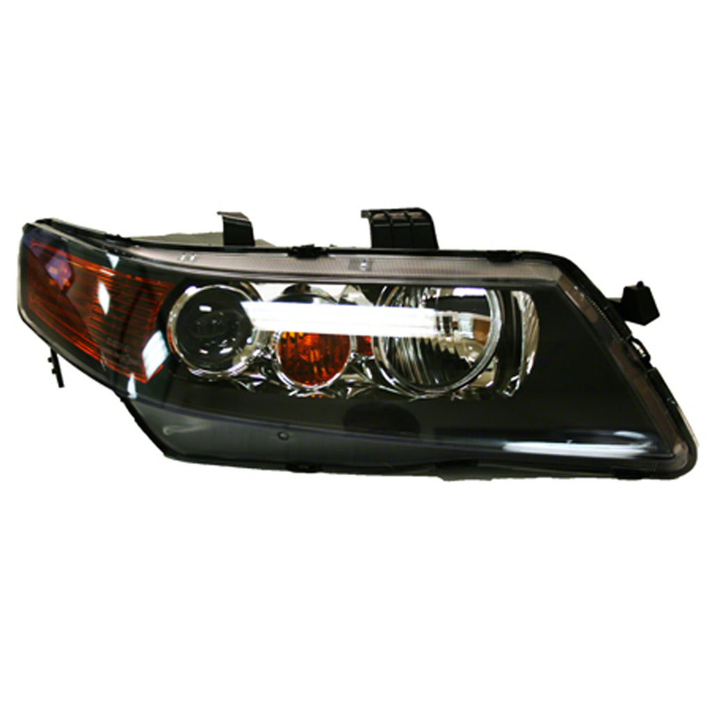 CAPA Certified Passenger Side Hid Headlight Lens And Housing For Acura Tsx 2004-2005(AC2519106C)