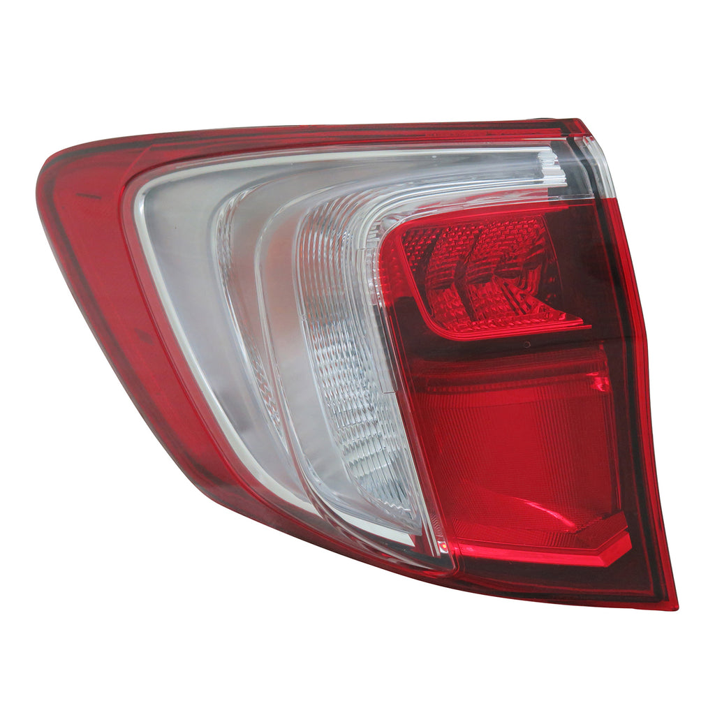 CAPA Certified Driver Side Outer Tail Light Assembly For Acura Rdx 2016-2018(AC2804104C)