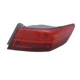 CAPA Certified Passenger Side Outer Tail Light Assembly For Acura Ilx 2013-2015(AC2805101C)