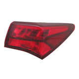 Passenger Side Outer Led Tail Light Assembly For Acura Tlx 2015-2017(AC2805106V)