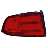 CAPA Certified Driver Side Tail Light Lens And Housing For Acura Tl 2004-2006(AC2818104C)