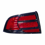 Driver Side Tail Light Lens And Housing For Acura Tl 2007-2008(AC2818108V)