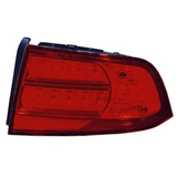 CAPA Certified Passenger Side Tail Light Lens And Housing For Acura Tl 2004-2006(AC2819104C)
