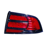 CAPA Certified Passenger Side Tail Light Lens And Housing For Acura Tl 2007-2008(AC2819108C)
