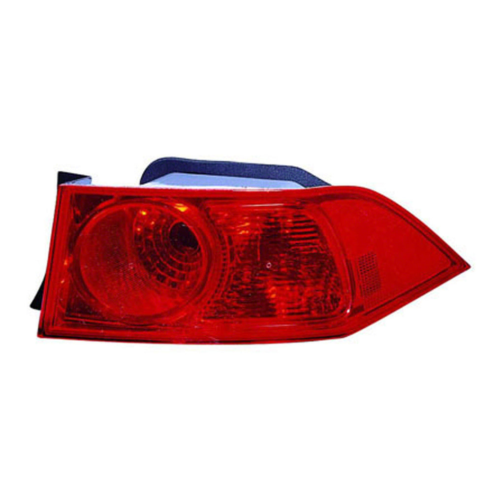 Passenger Side Outer Tail Light Lens And Housing For Acura Tsx 2006-2008(AC2819109V)