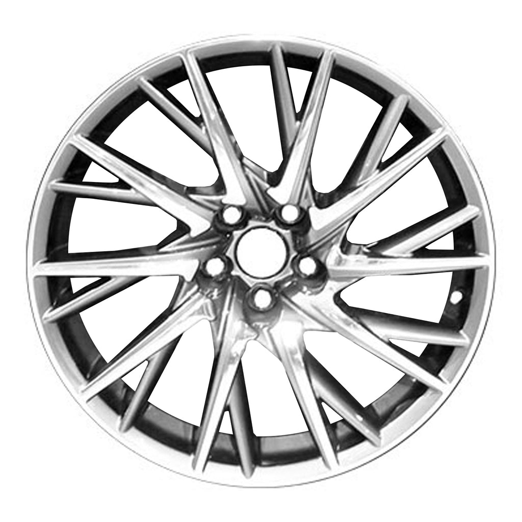 Rear Driver Side Aluminum Wheel For Lexus Rc F 2015-2023(ALYLF062U90)