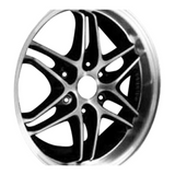 Rear Aluminum Wheel For Smart Smart Fortwo Passion Coupe 2015-2015(ALYSM050U45)