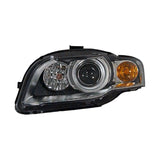 Driver Side Hid Headlight Lens And Housing For Audi A4 Cabrio (convertible) 2007-2009(AU2502123)