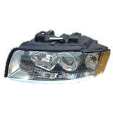 Driver Side Hid Headlight Lens And Housing For Audi A4 2003-2005(AU2502126R)