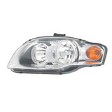 Driver Side Halogen Headlight Assembly For Audi A4 Cabrio (convertible) 2007-2009(AU2502128V)