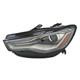 Driver Side Bi-hid Headlight Lens And Housing For Audi A6 2016-2018(AU2502195)
