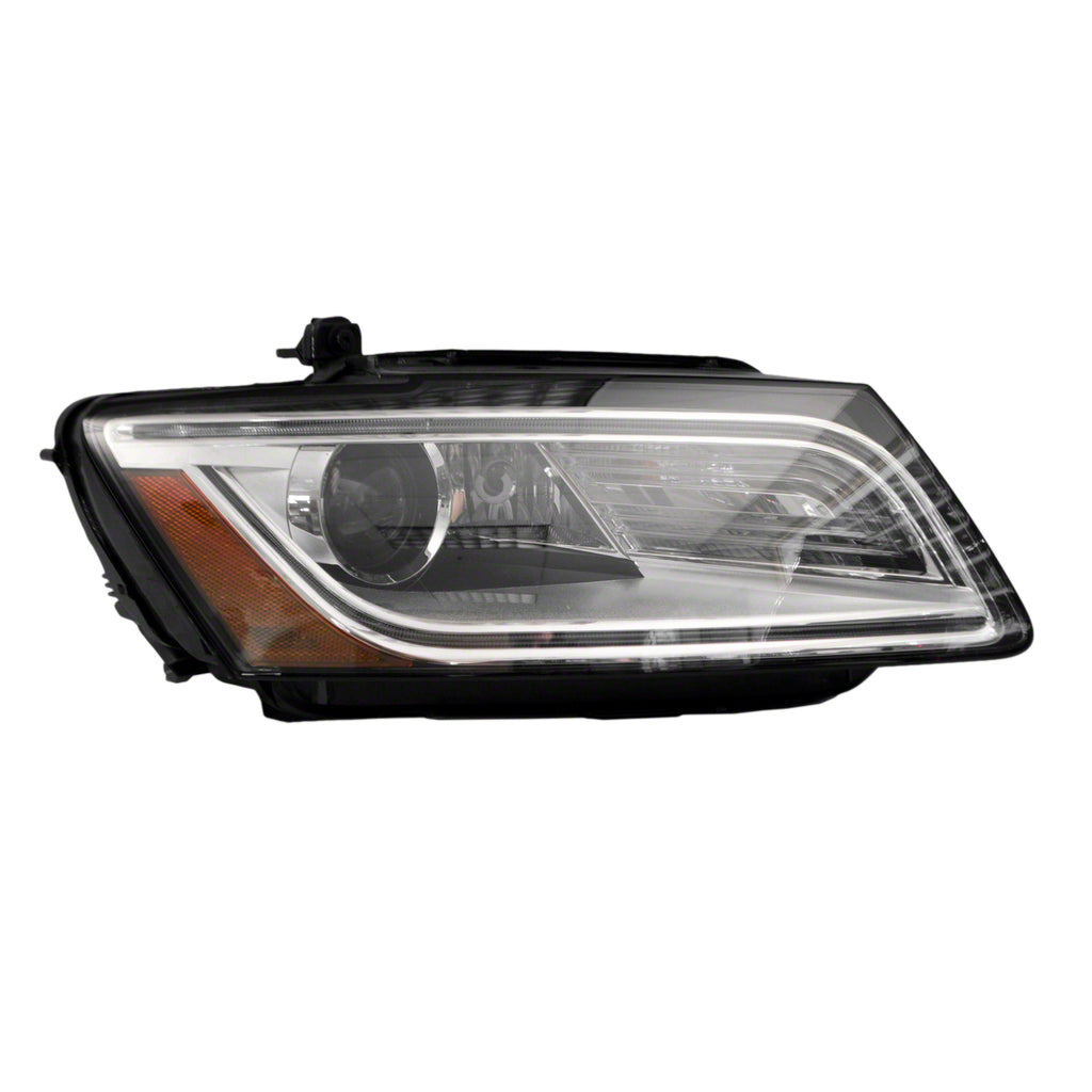 CAPA Certified Passenger Side Hid Headlight Lens And Housing For Audi Q5 2013-2017(AU2503179C)
