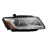 CAPA Certified Passenger Side Hid Headlight Lens And Housing For Audi Q5 2013-2017(AU2503179C)