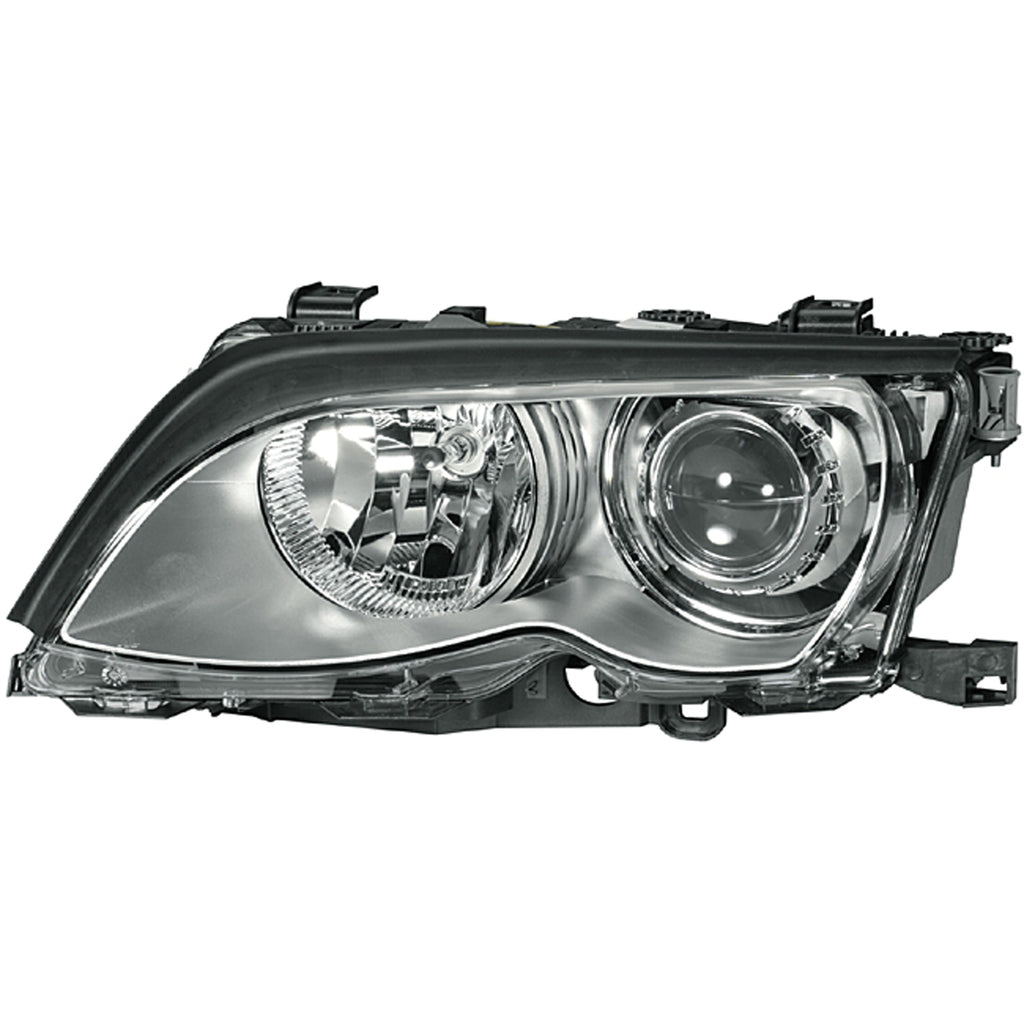 Reconditioned Oe Driver Side Bi-hid Headlight Lens Housing For Bmw 3 Series Sedan (1999-) 2002-2005(BM2502164R)