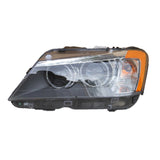 Driver Side Bi-hid Headlight Lens Housing For Bmw X3 2011-2014(BM2502171)