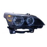 Passenger Side Hid Headlight Lens Housing For Bmw 5 Series 2004-2007(BM2503124)