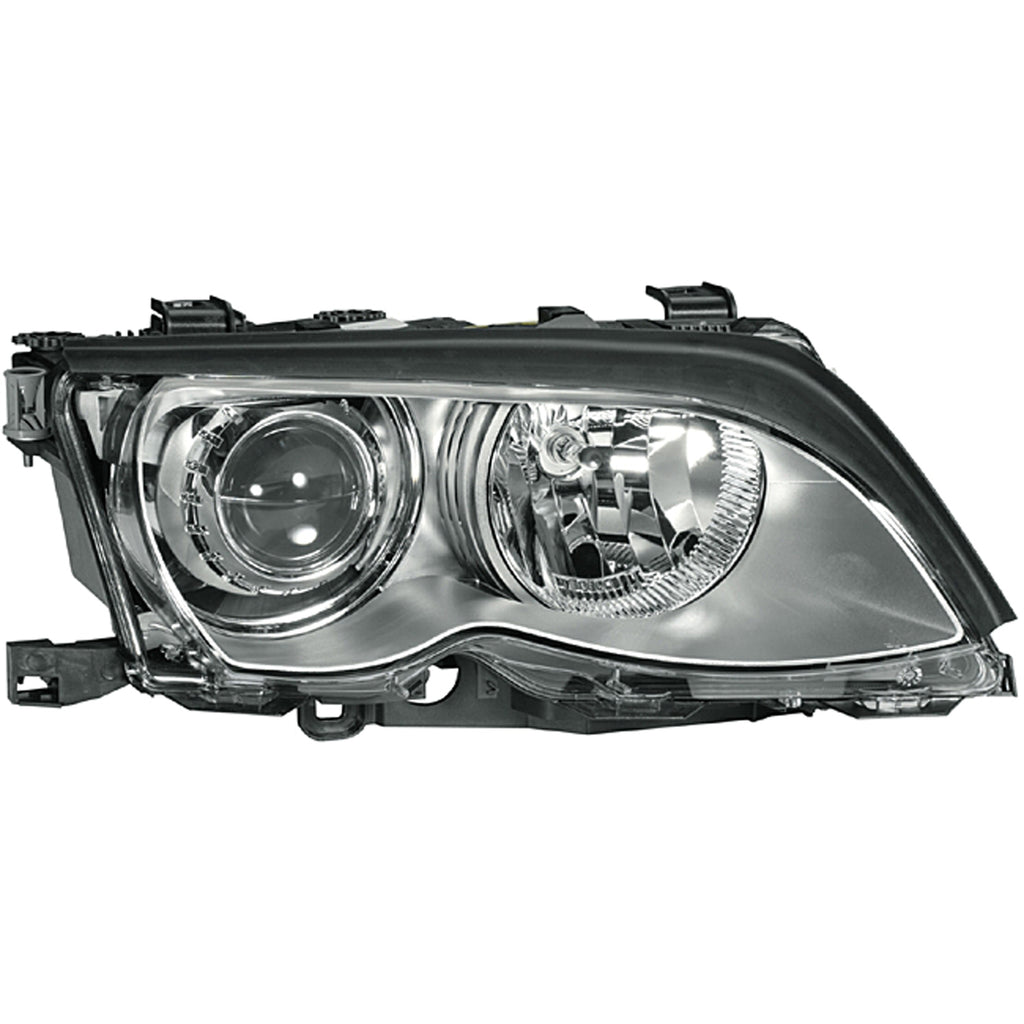 Reconditioned Oe Passenger Side Bi-hid Headlight Lens Housing For Bmw 3 Series Sedan (1999-) 2002-2005(BM2503164R)