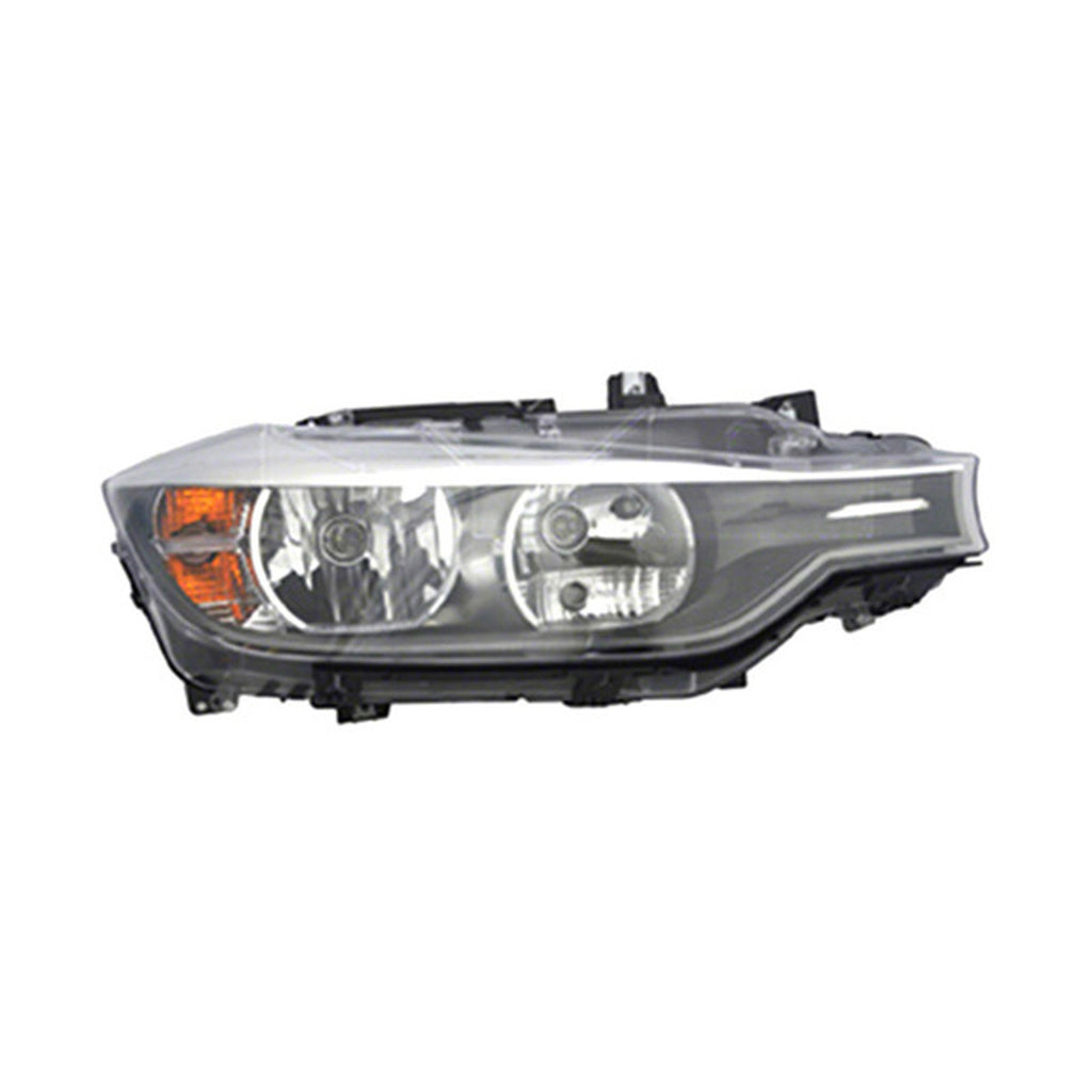 Passenger Side Halogen Headlight Assembly For Bmw 3 Series Sedan (1999-) 2012-2015(BM2503169V)