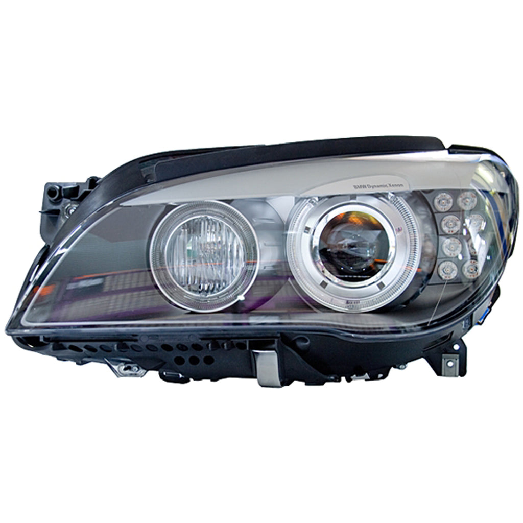 Reconditioned Oe Driver Side Bi-hid Headlight Lens And Housing With Adaptive For Bmw 7 Series 2009-2012(BM2518168R)