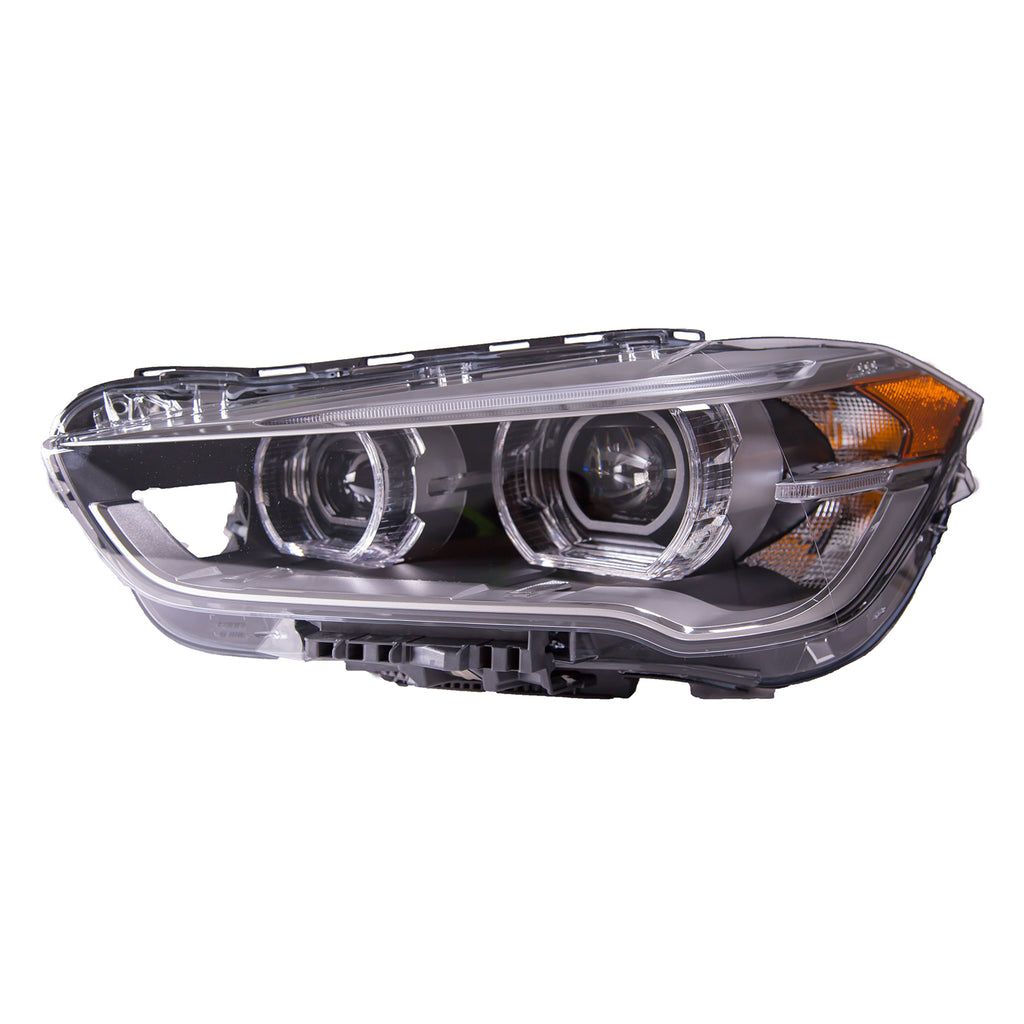Driver Side Bi-led Headlight Lens And Housing For Bmw X1 2015-2016(BM2518171)