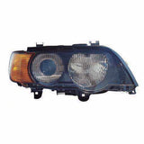 Reconditioned Oe Passenger Side Hid Headlight Lens And Housing For Bmw X5 2000-2003(BM2519108R)