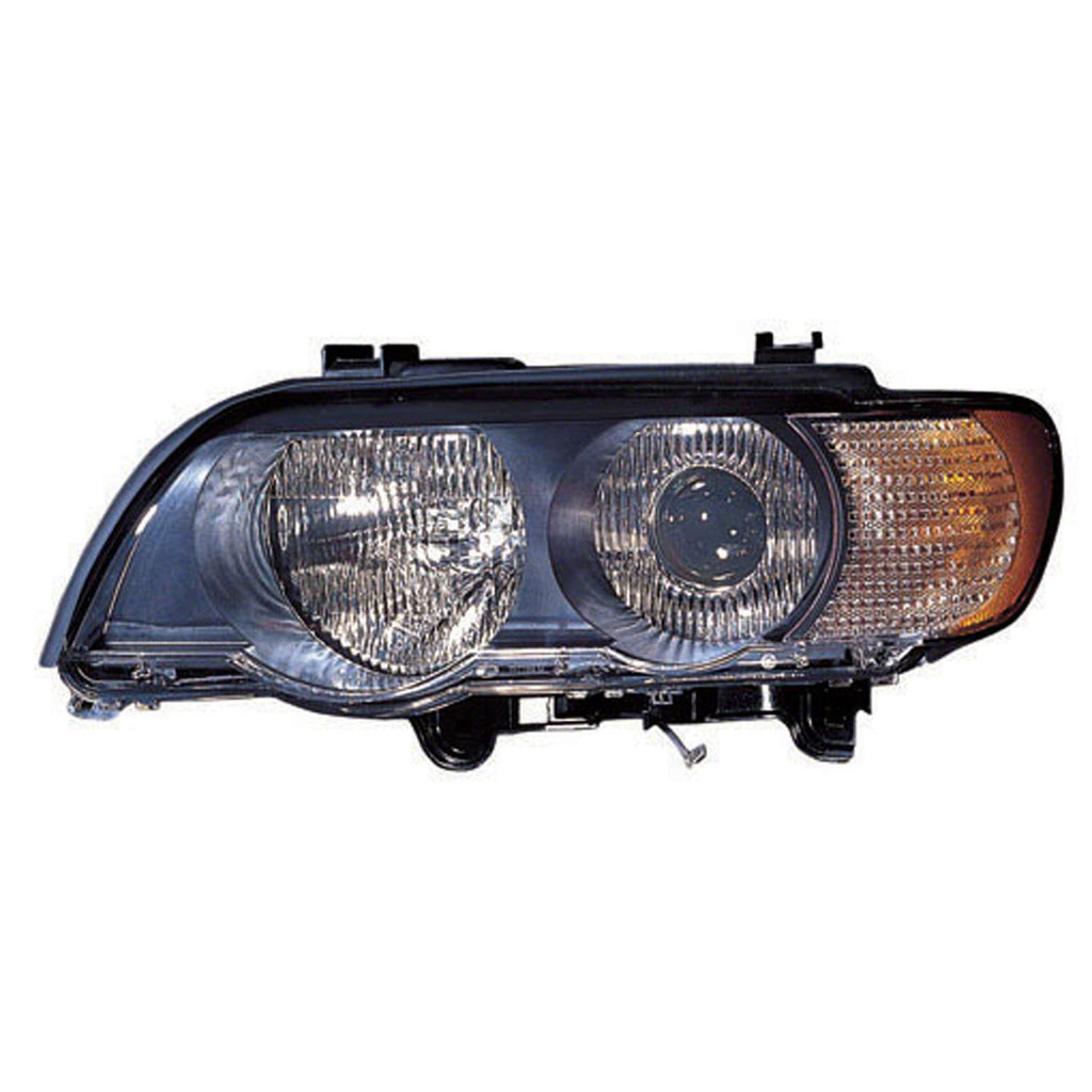 Reconditioned Oe Passenger Side Hid Headlight Lens And Housing For Bmw X5 2000-2003(BM2519109R)