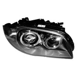 Reconditioned Oe Passenger Side Hid Headlight Lens And Housing For Bmw 1 Series 2008-2011(BM2519135R)