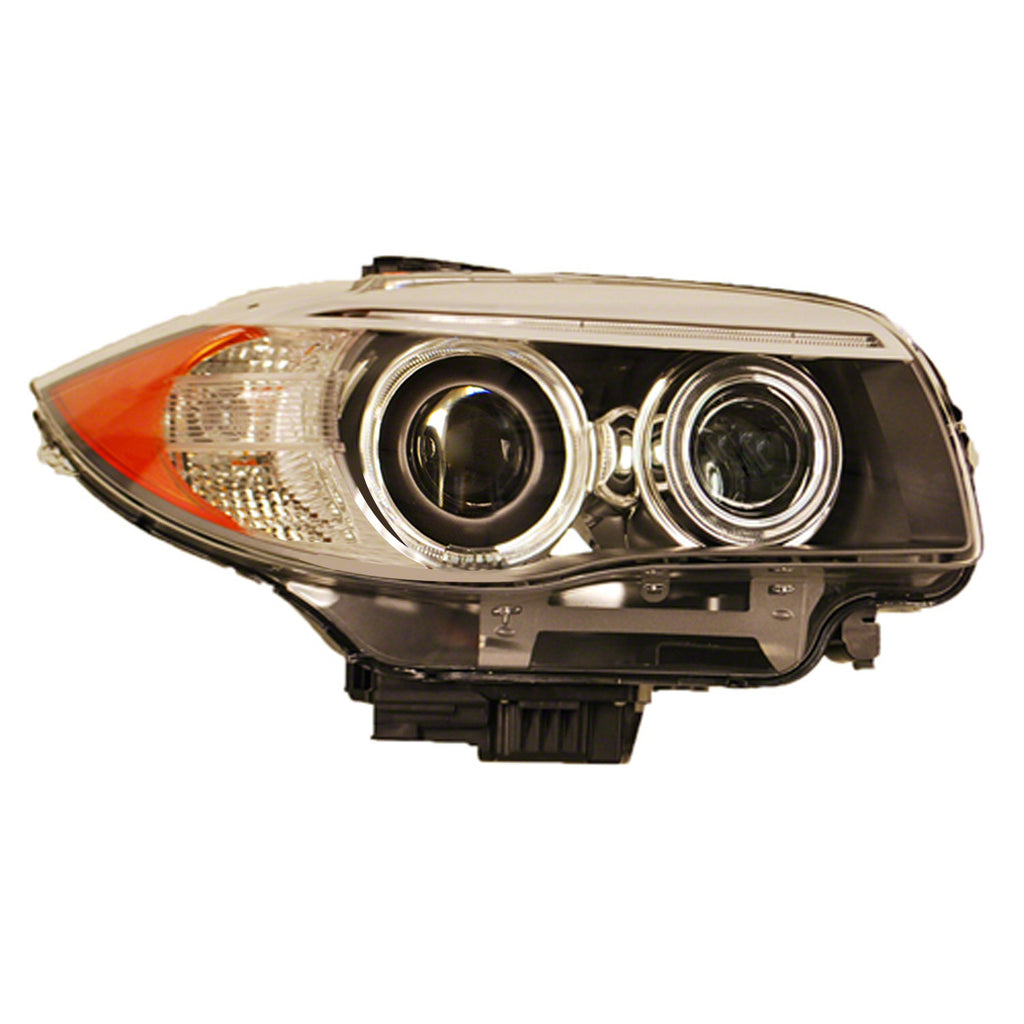 Passenger Side Hid Headlight Lens And Housing For Bmw 1 Series 2011-2013(BM2519137)