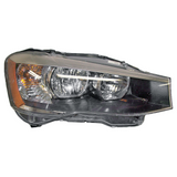 CAPA Certified Passenger Side Halogen Headlight Lens And Housing For Bmw X4 2015-2018(BM2519142C)