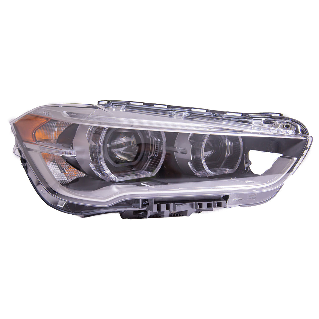 Passenger Side Bi-led Headlight Lens And Housing For Bmw X1 2015-2016(BM2519171)