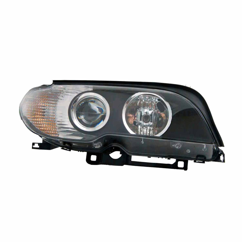 Passenger Side Bi-hid Headlight Lens And Housing For Bmw 3 Series Convertible 2003-2006(BM2519177)