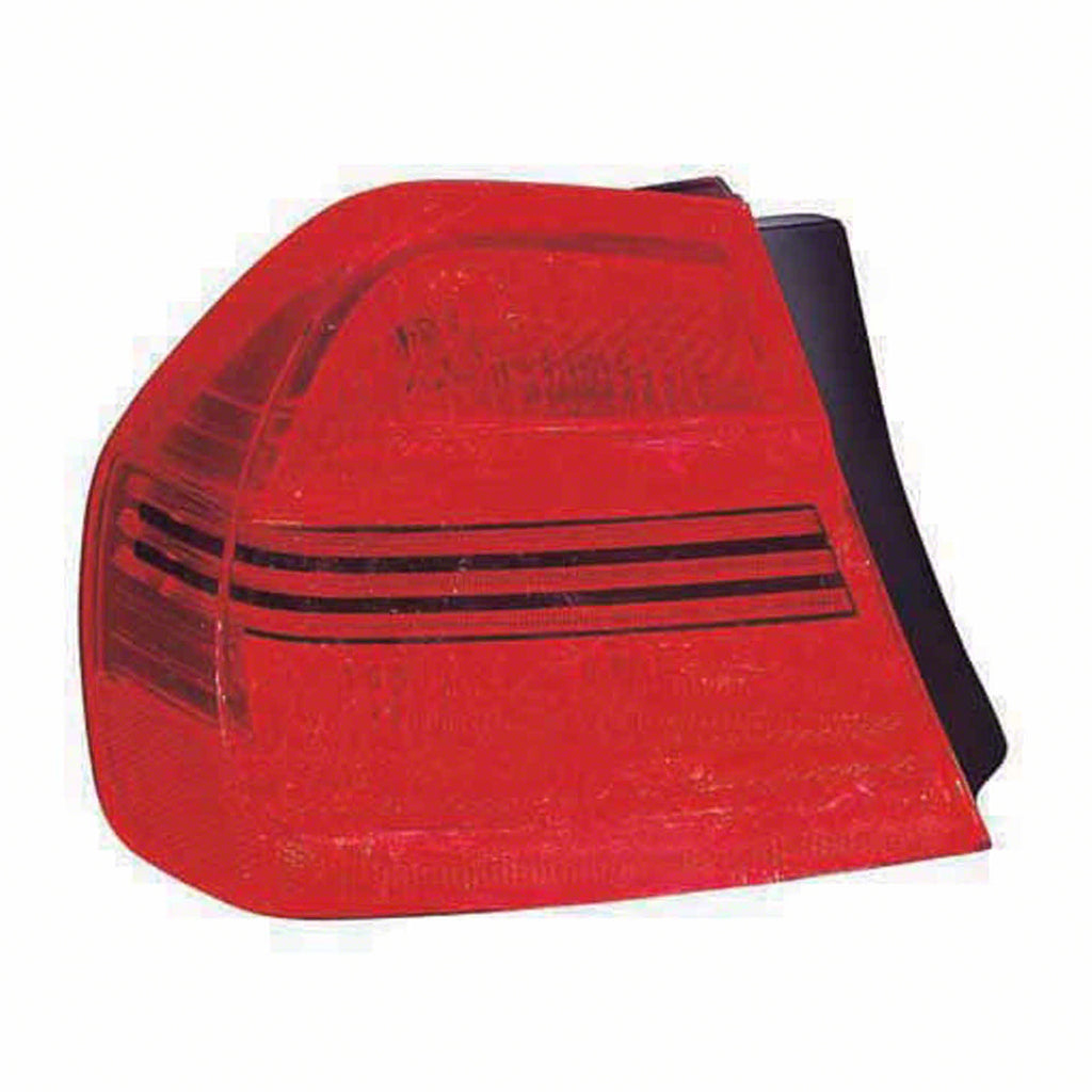 CAPA Certified Driver Side Outer Tail Light Lens And Housing For Bmw 3 Series Sedan (1999-) 2006-2008(BM2800119C)