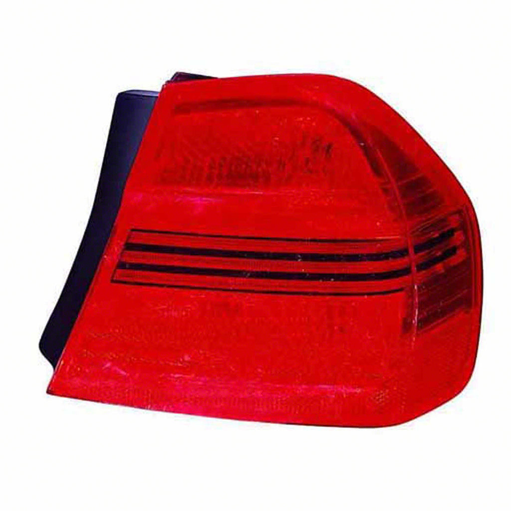 CAPA Certified Passenger Side Outer Tail Light Lens And Housing For Bmw 3 Series Sedan (1999-) 2006-2008(BM2801119C)
