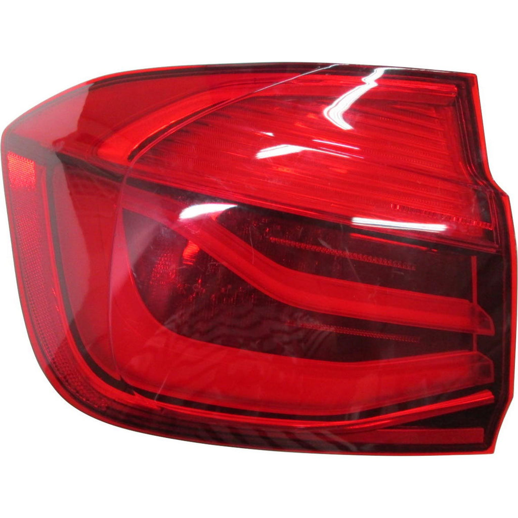 CAPA Certified Driver Side Outer Tail Light Assembly For Bmw 3 Series Sedan (1999-) 2016-2018(BM2804123C)