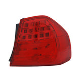 Passenger Side Outer Tail Light Lens And Housing For Bmw 3 Series Sedan (1999-) 2009-2011(BM2819114V)