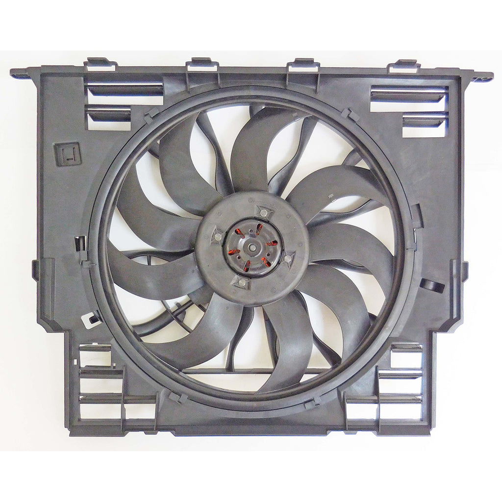 Radiator And Condenser Fan Assembly With One Big Fan For Bmw 5 Series (2011-) 2018-2018(BM3115137)