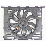 Radiator And Condenser Fan Assembly With One Big Fan For Bmw 530e Sedan 2018-2022(BM3115139)