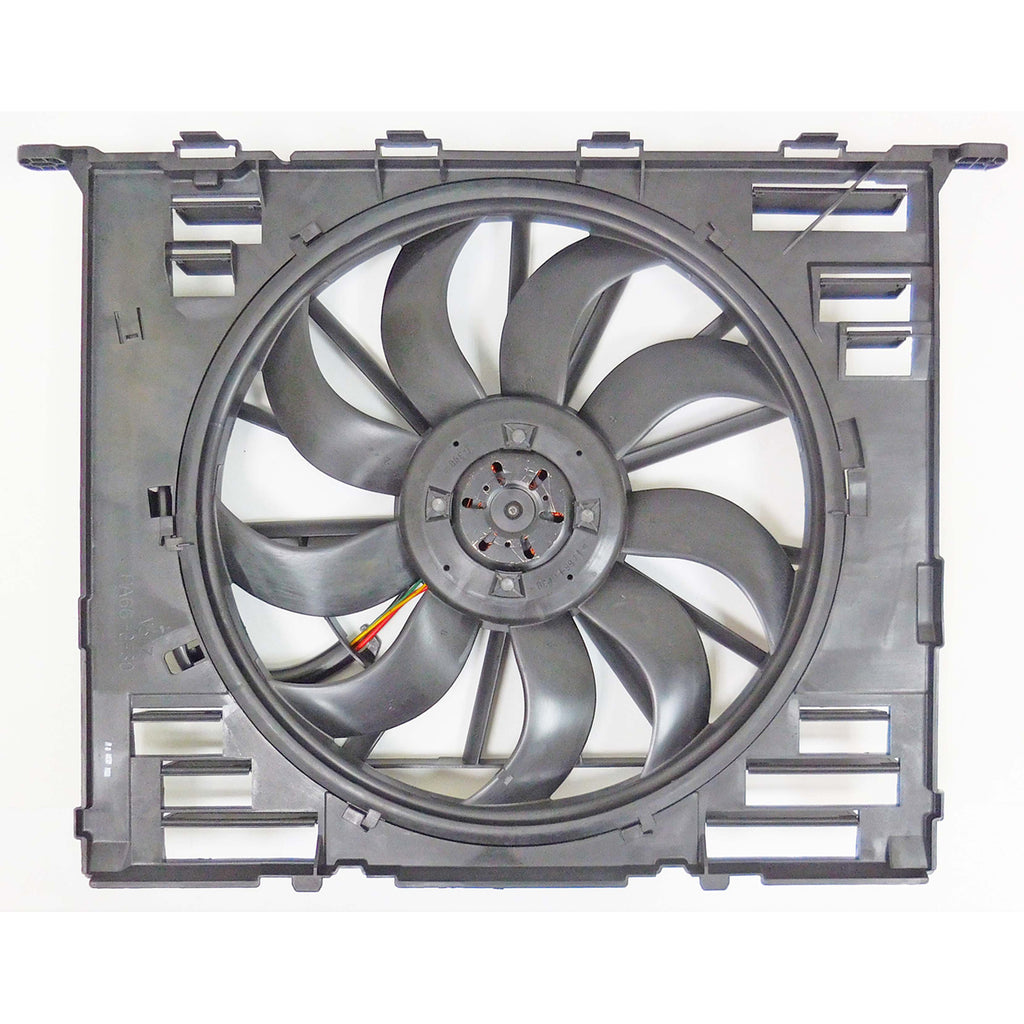 Radiator And Condenser Fan Assembly With One Big Fan For Bmw 840i Gran Coupe(sedan) 2020-2024(BM3115143)
