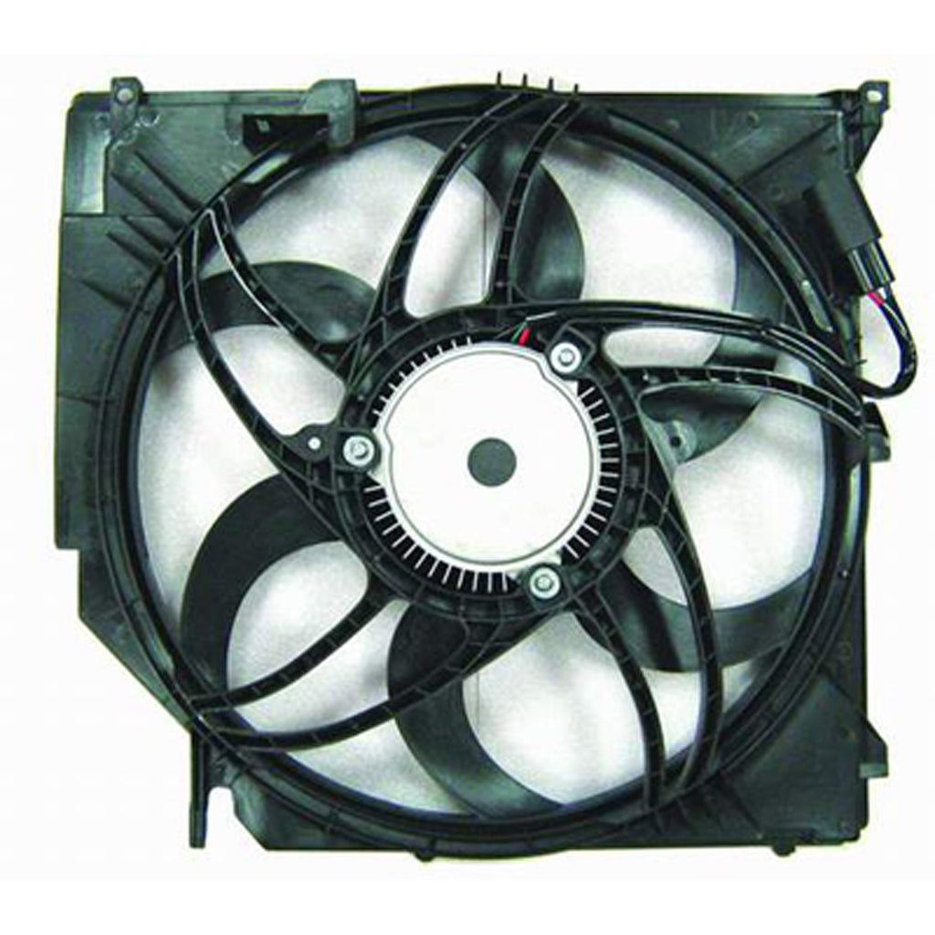 Radiator And Condenser Fan Assembly With One Big Fan For Bmw X3 2004-2010(BM3117100)