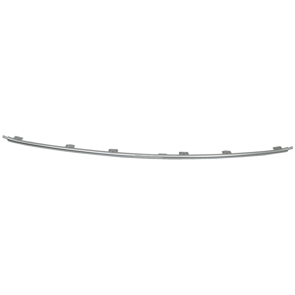 Frontont Center Bumper Cover Molding [of 3-piece Frontont Applique] Satin Chrome Finish For Chrysler 300 2015-2023(CH1044123)