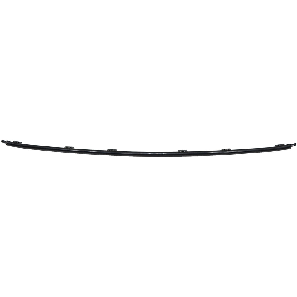 Frontont Center Bumper Cover Molding [of 3-piece Frontont Applique] Smoke Chrome Finish For Chrysler 300 2015-2023(CH1044125)