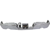 Bumper Rear Assembly Without Sensor Chrome Finish 1500 Model With Dual Exhaust For Dodge Pickup Dodge Ram1500&nbsp; - &nbsp;2002-2010 2009-2010(CH1102366)