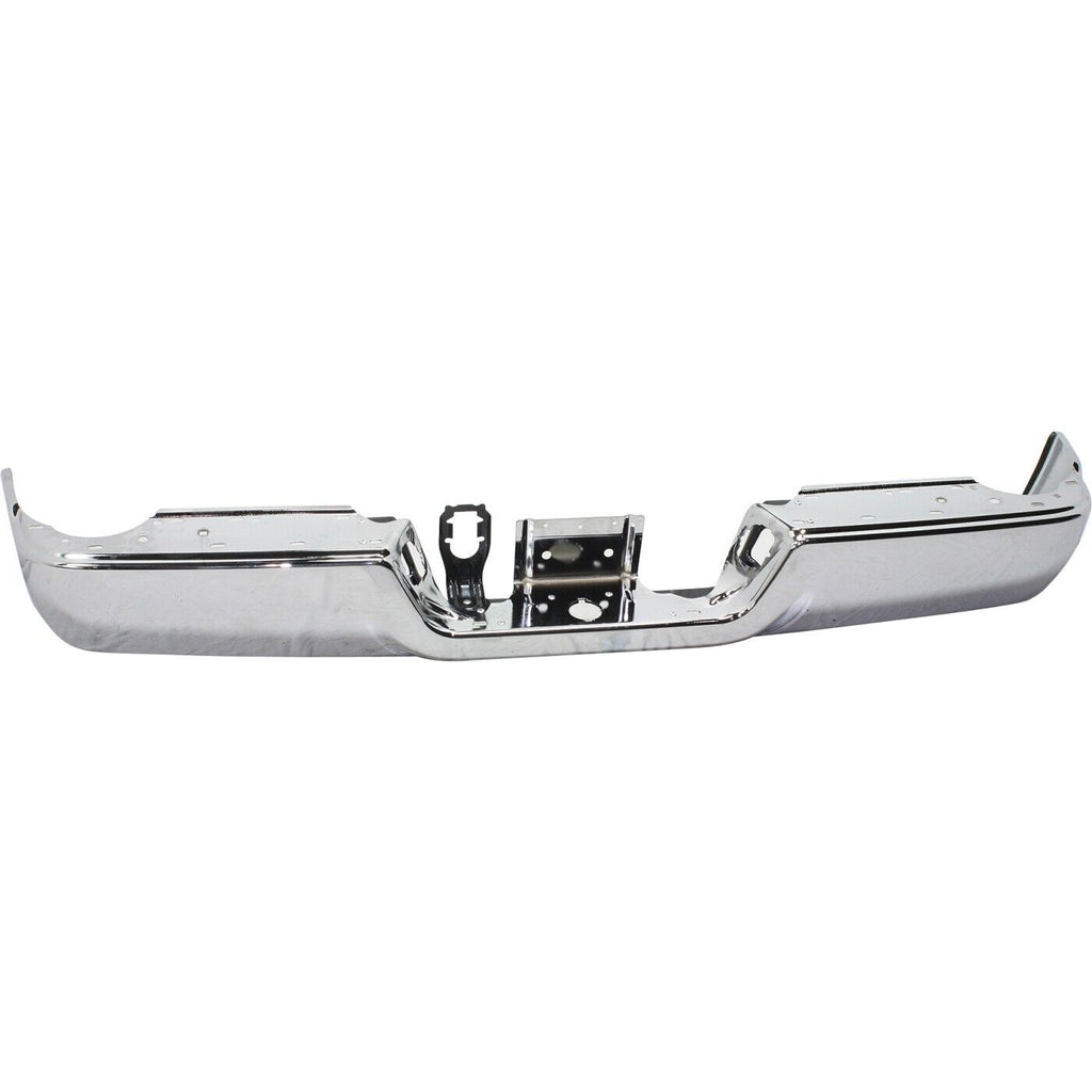 Bumper Rear Assembly Chrome Without Sensor/dual Exhaust For Dodge Pickup Dodge Ram1500&nbsp; - &nbsp;2002-2010 2009-2010(CH1102367)