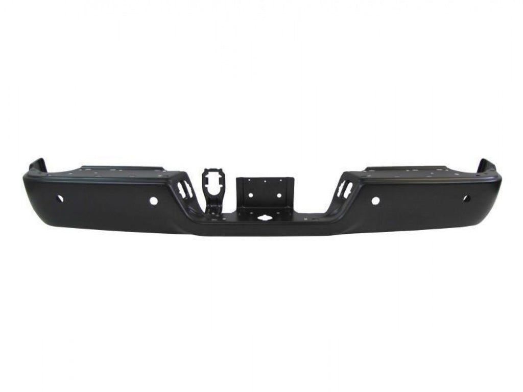 Bumper Face Bar Rear Ptm Black Withpark Assist Sensor Without Dual Exhaust For Dodge Pickup Dodge Ram1500&nbsp; - &nbsp;2002-2010 2009-2010(CH1102368)