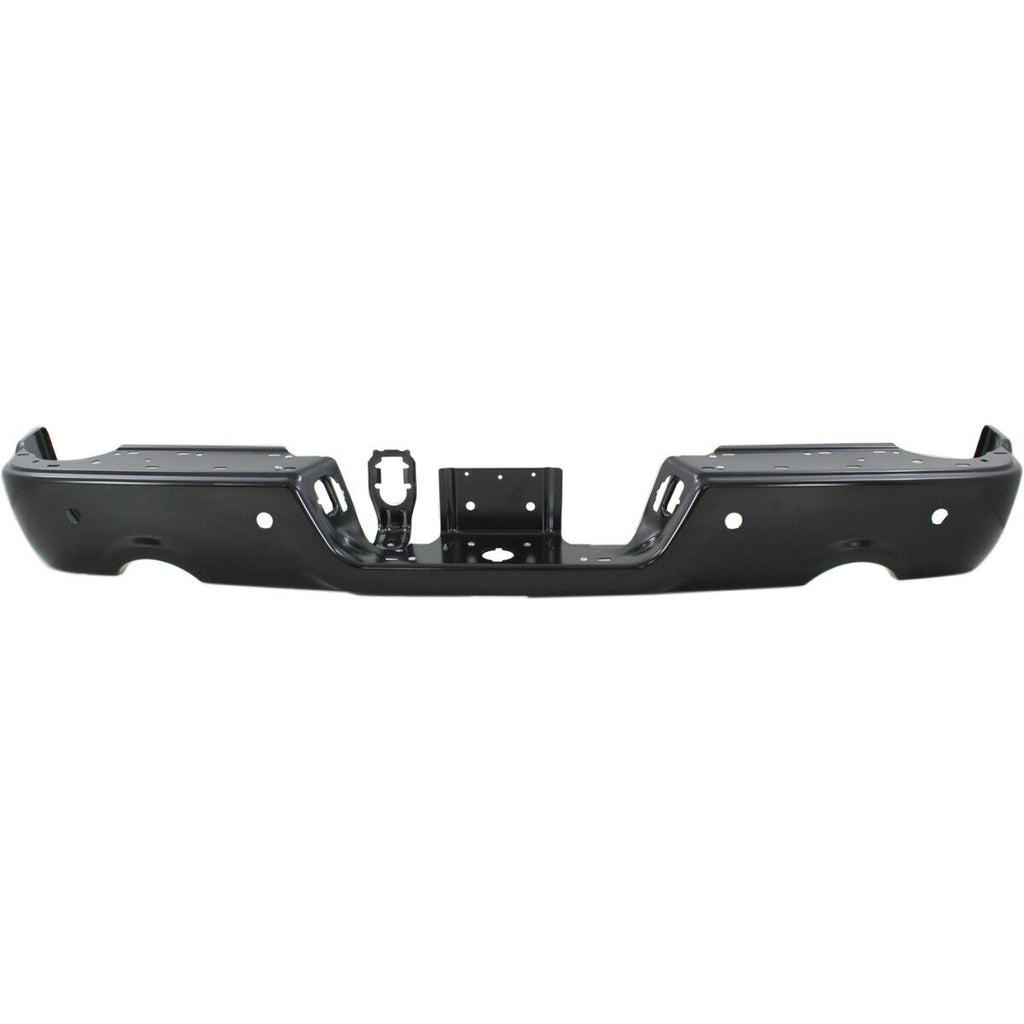 Bumper Rear Assembly Black Ptm Withsensor For 1500 With Dual Exhaust For Dodge Pickup Dodge Ram1500&nbsp; - &nbsp;2002-2010 2009-2010(CH1102373)