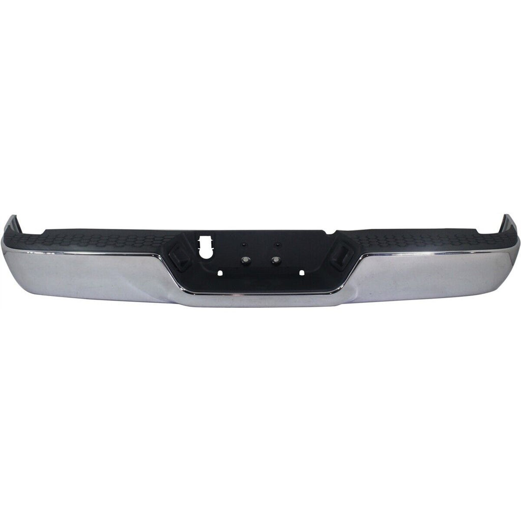 Bumper Rear Assembly Chrome Without Sensor 1500 Without Dual Exhaust For Dodge Pickup Dodge Ram1500&nbsp; - &nbsp;2002-2010 2009-2010(CH1103117)
